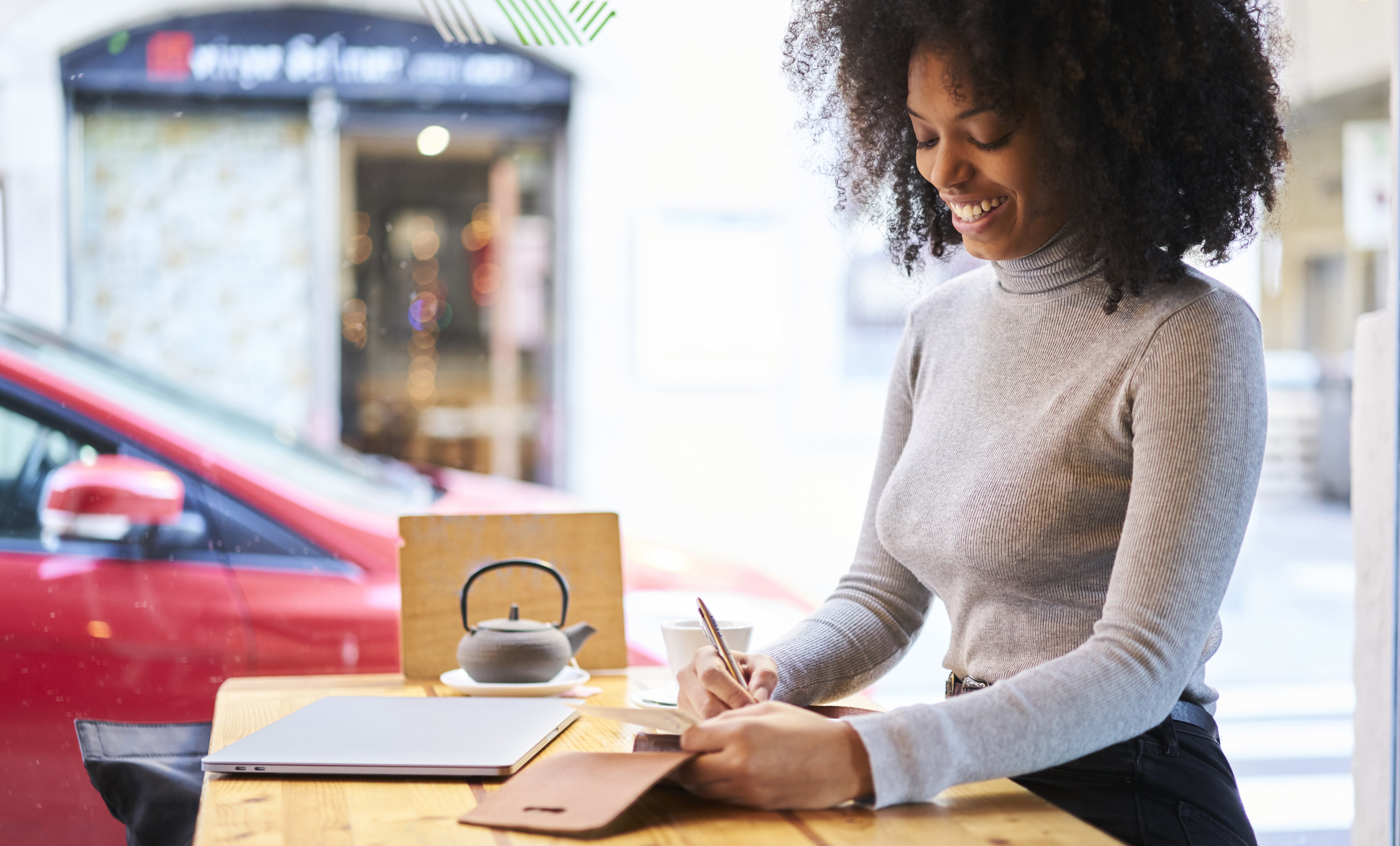 Woman Writing 